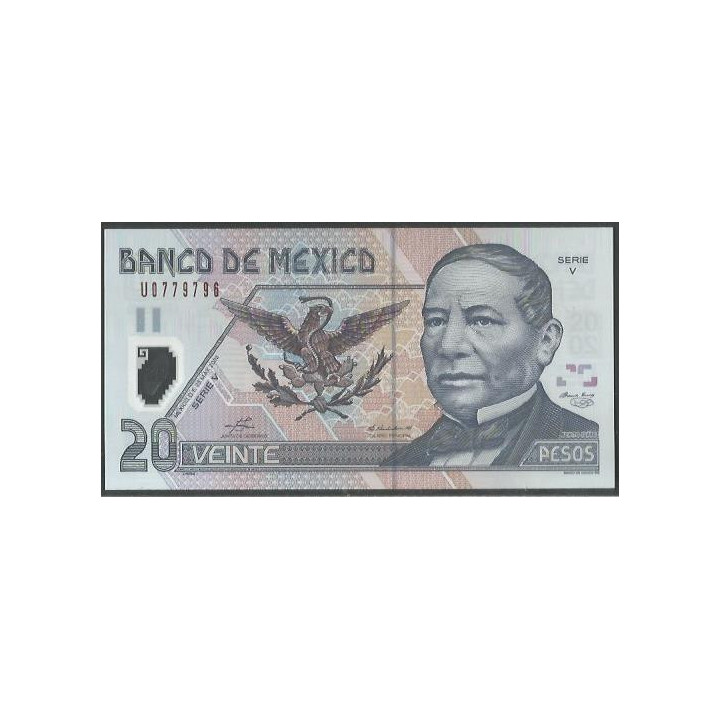 Mexico 20 Pesos 23 May 2003 Serie V P116d