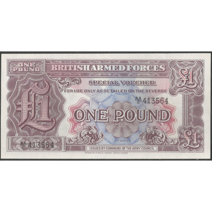 Inglaterra 1 Pound ND1948 Serie 2 PM22