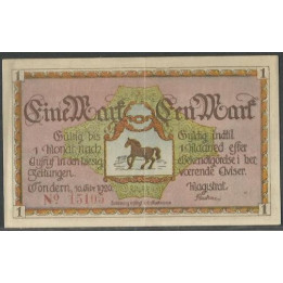 Alemania - Tondern 1 Mark 25 Ago 1923
