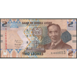 Sierra Leona 2 Leones 27 Abr 2022 P35