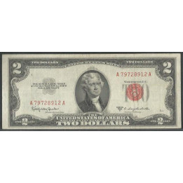 Estados Unidos 2 Dollars 1953C P380c