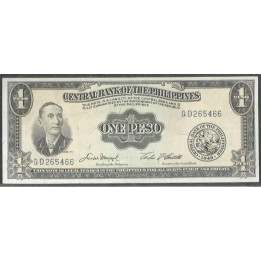 Filipinas 1 Piso ND1949-69 P133f