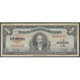 Cuba 1 Peso 1949 P77a