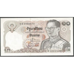 Tailandia 10 Bath 1980 Firma 62 P87