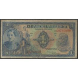 Billete de 1 Peso 7 ago 1947 C BGW035