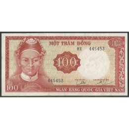 Vietnam Sur 100 Dong ND1966 P19a