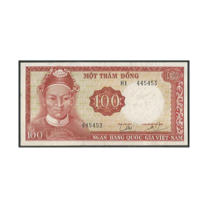 Vietnam Sur 100 Dong ND1966 P19a