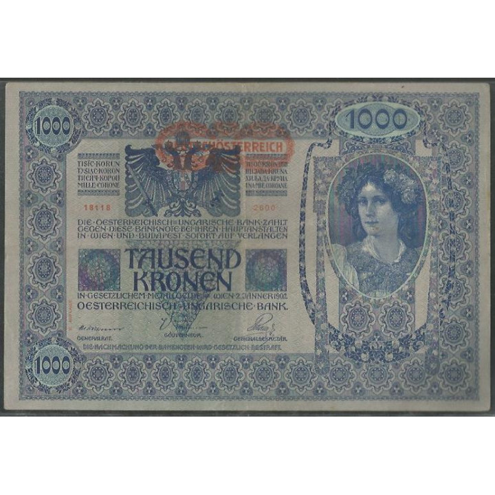 Austria 1.000 Kronen ND1919 P60