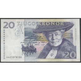 Suecia 20 Kronor 1994 P61b