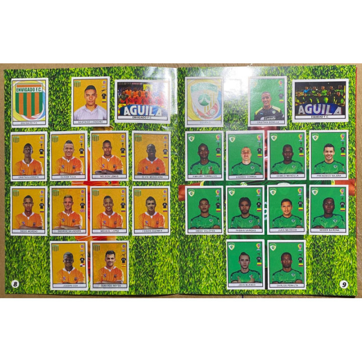 Futbol - Futbol Colombia FPC 2017 Boycol A549 reverso