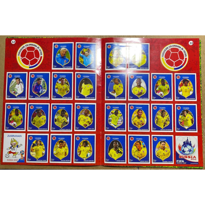 Futbol - Futbol Colombia FPC 2017 Boycol A549 reverso