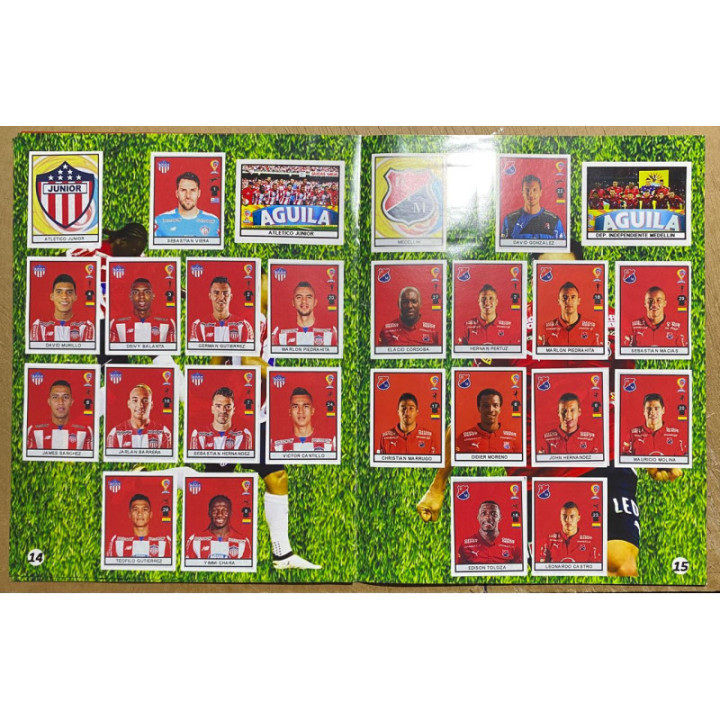 Futbol - Futbol Colombia FPC 2017 Boycol A549 reverso