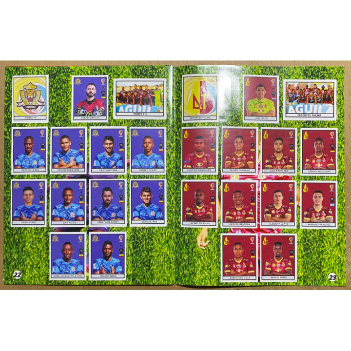 Futbol - Futbol Colombia FPC 2017 Boycol A549 reverso