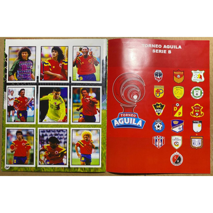 Futbol - Futbol Colombia FPC 2017 Boycol A549 reverso
