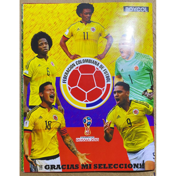 Futbol - Futbol Colombia FPC 2017 Boycol A549 reverso