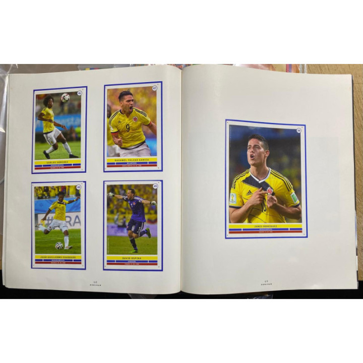Futbol - 50 Futbolistas Colombianos de todos los tiempos - El Tiempo A575 reverso
