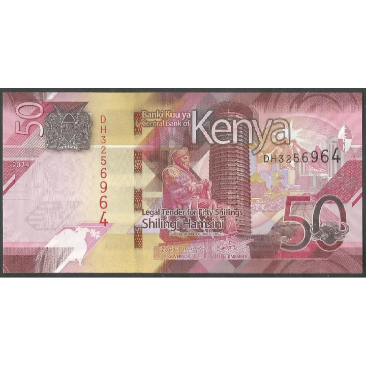 Kenya 50 Shillingi 2024 P52b