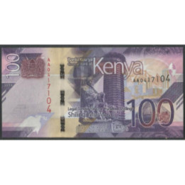 Kenya 100 Shillingi 2019 P53a