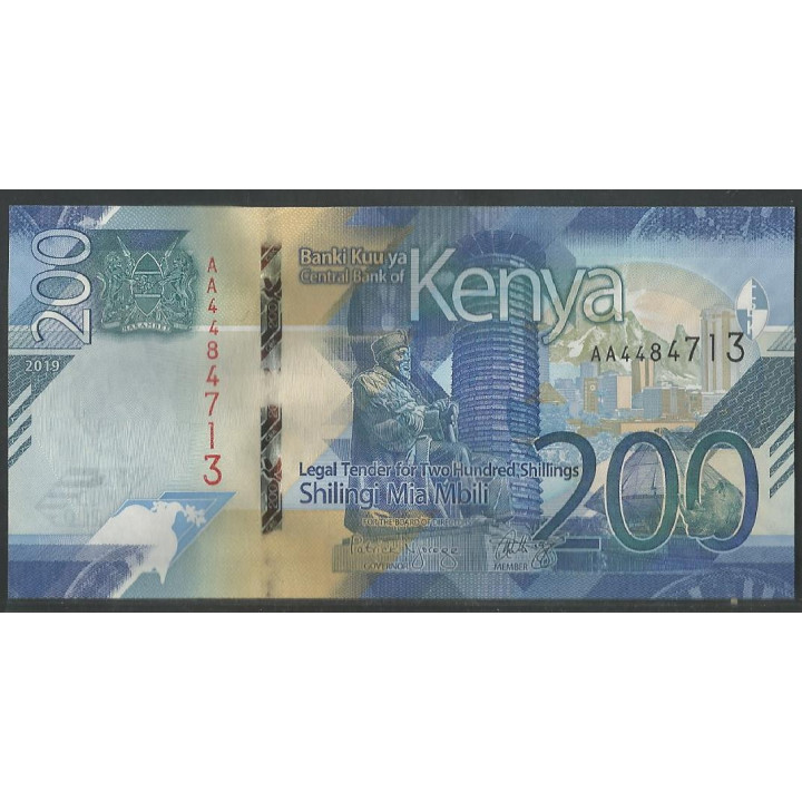Kenya 200 Shillingi 2019 P54a