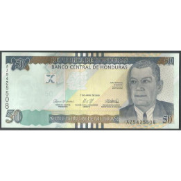 Honduras 50 Lempiras 7 Abr 2022 P104c