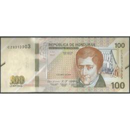 Honduras 100 Lempiras 7 Abr 2022 P112a