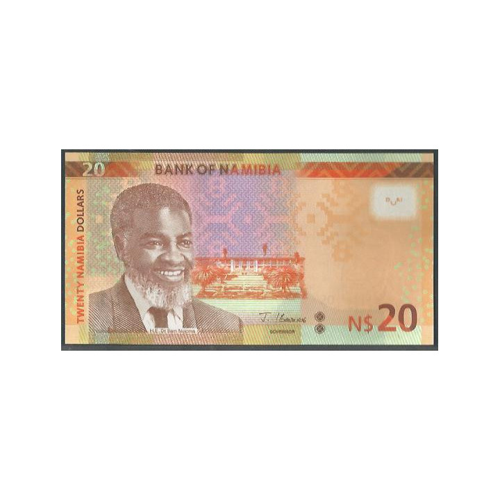 Namibia 20 Dollars 2022 P17c
