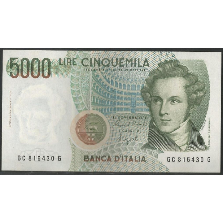 Italia 5.000 Liras 4 Ene 1985 P111c