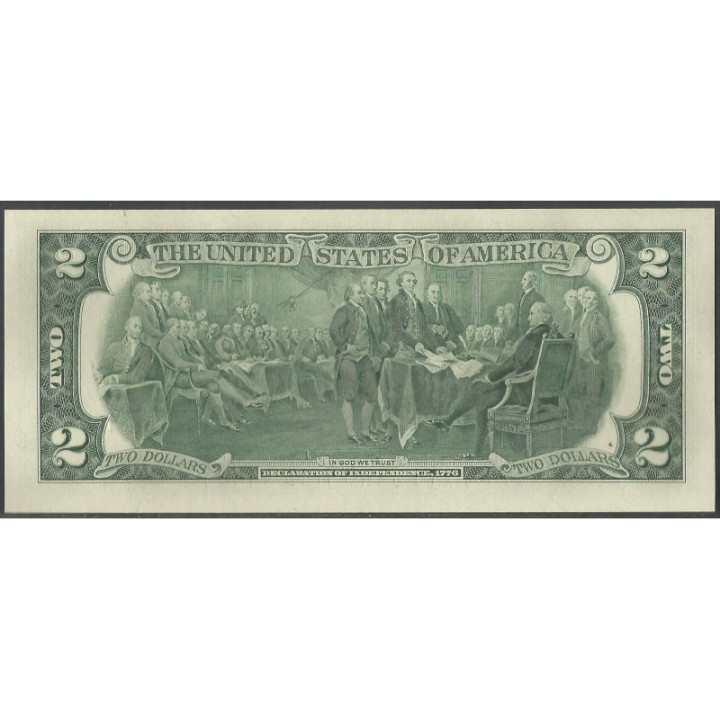 Estados Unidos 2 Dollars 2017A K PNew reverso
