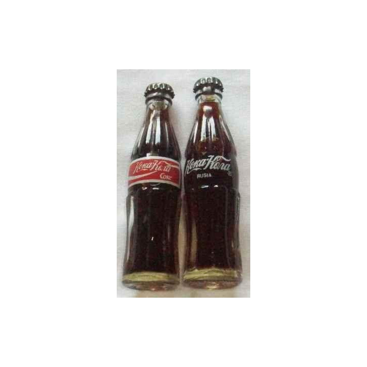 Botella Coca-Cola Pequeña Italia 90 - Rusia -