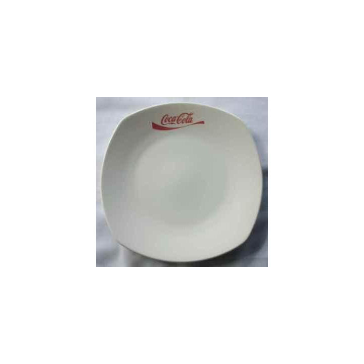 Plato Seco Blanco Y Rojo