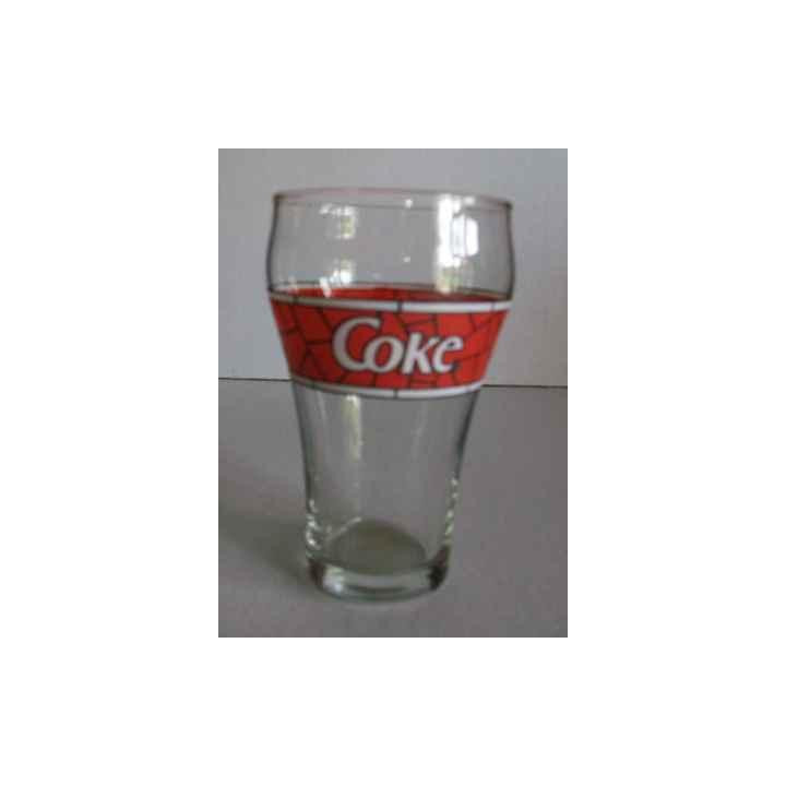 Vaso Banda Roja Con Vitral