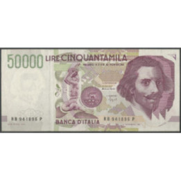 Italia 50.000 Liras 27 May 1992 P116b