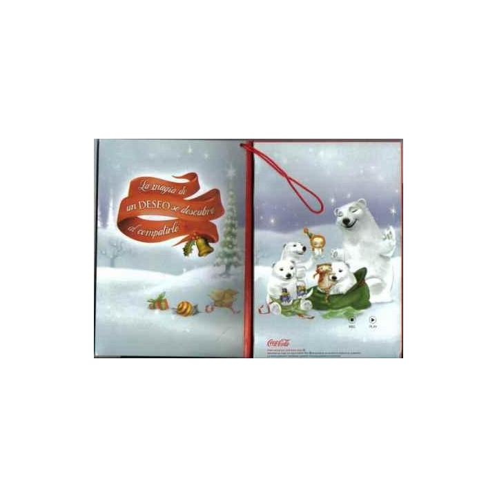 Tarjeta Sonora De Navidad reverso