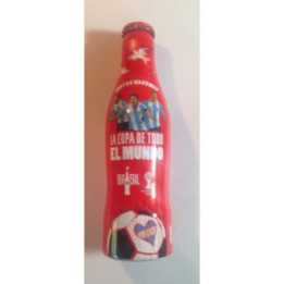 Botella Aluminio Mundial futbol Brasil 2014 - Argentina 2013
