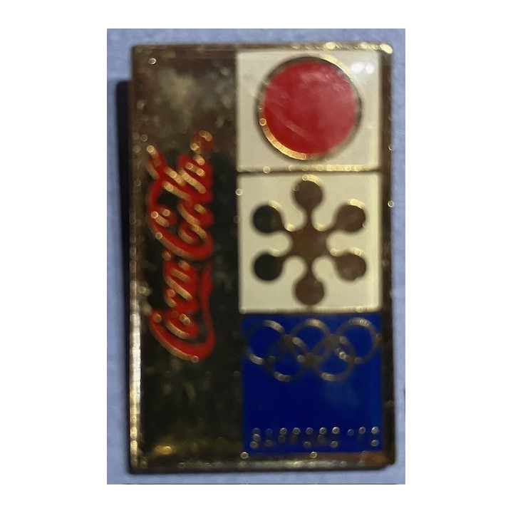 Pines Coca-Cola Juegos Olimpicos reverso