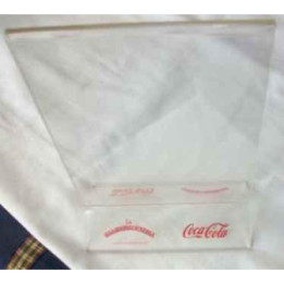 Porta Carta Menú La Hamburguesería Coca-Cola