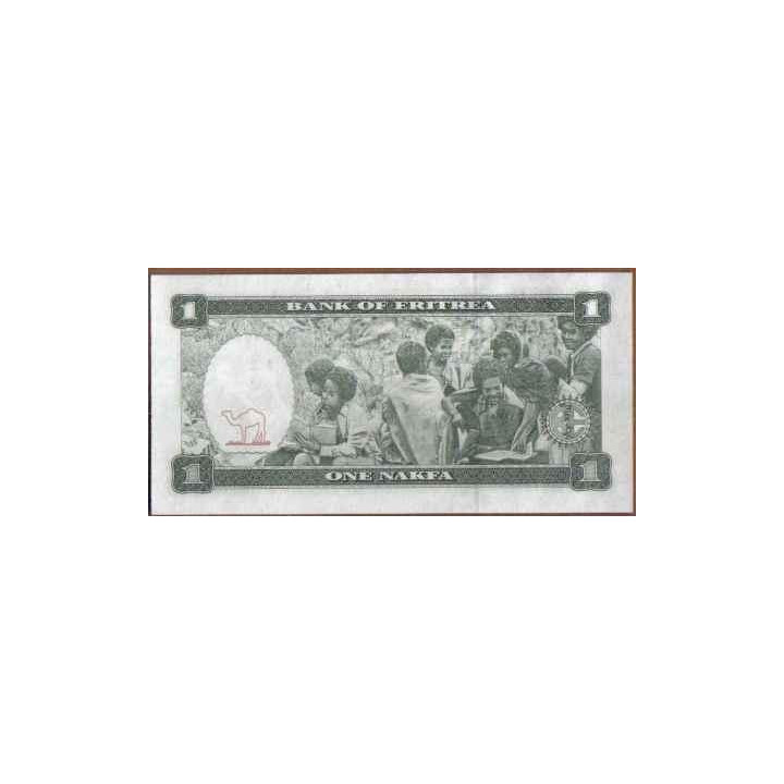 Eritrea 1 Nafka 24 Mayo 1997 P1 reverso
