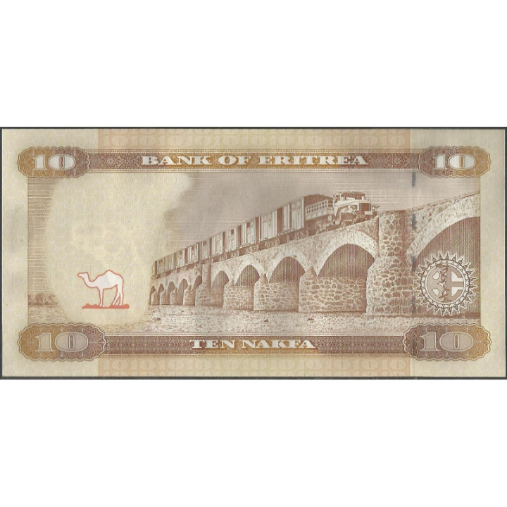 Eritrea 10 Nafka 24 May 2012 P11 reverso