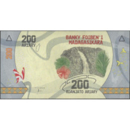 Madagascar 200 Ariary ND2017 P98