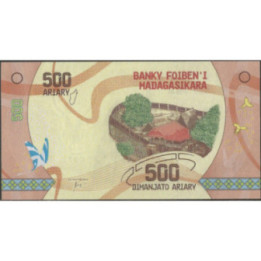 Madagascar 500 Ariary ND2017 P99