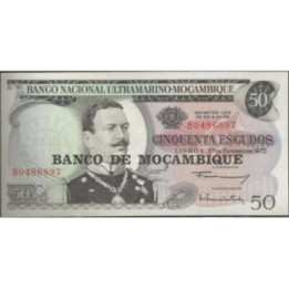 Mozambique 50 Escudos ND1976 P116