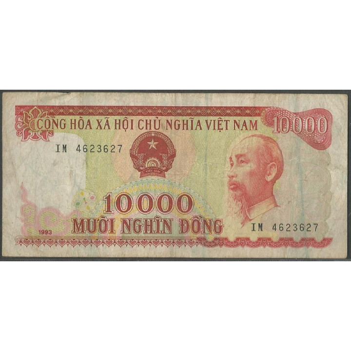 Vietnam 10.000 Dong 1993 P115a