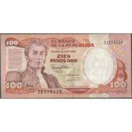 Billete de 100 Pesos 1 Ene 1990 BGW331