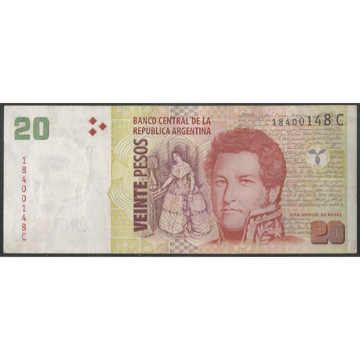 Argentina 20 Pesos ND2003 Serie C P355a