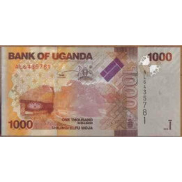 Uganda 1.000 Shillings 2013 P49b