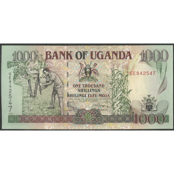 Uganda 1.000 Shillings 1996 P36c