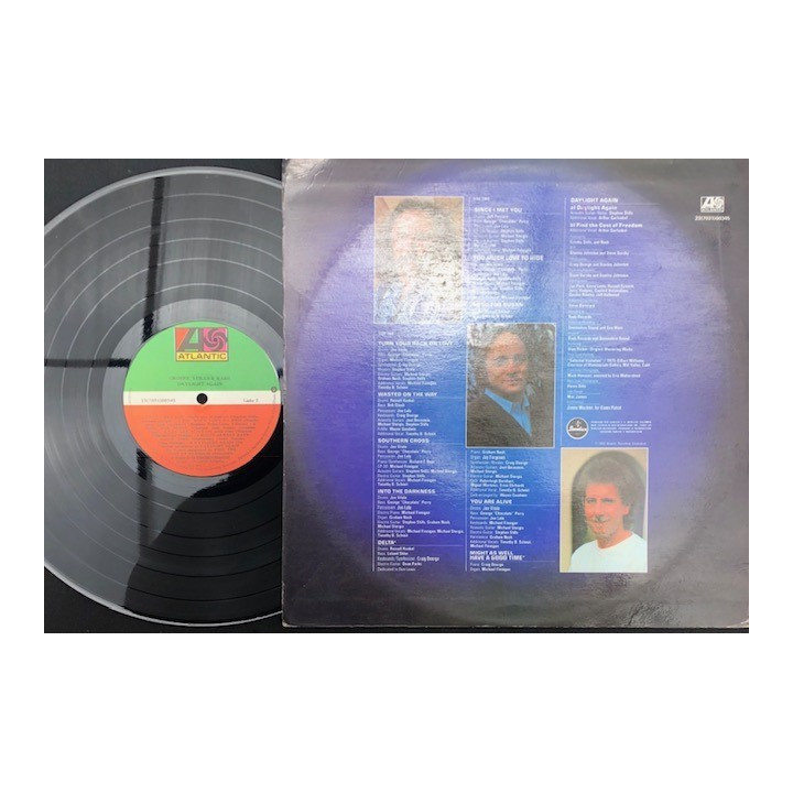 Crosby Stills & Nash - Daylight Again - Colombia reverso