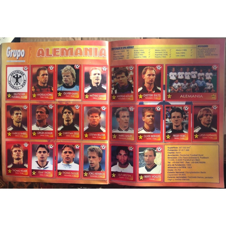 Futbol - Mundial Francia 1998 Mundial reverso