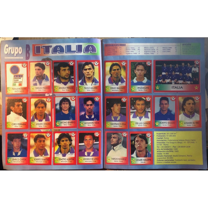 Futbol - Mundial Francia 1998 Mundial reverso