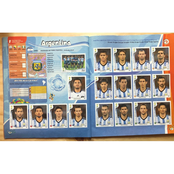 Futbol - Mundial Brasil 2014 reverso